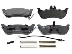 ATE 1634201420, 608007 Brake Pad Set; Rear - Mercedes