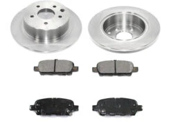 DuraGo - Rear Ceramic Brake Pads And Rotor Kit - 2002 - 2018 Nissan Altima - BK7062416