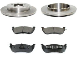 DuraGo - Rear Ceramic Brake Pads And Rotor Kit - 2002 - 2005 Ford Explorer - BK7095036