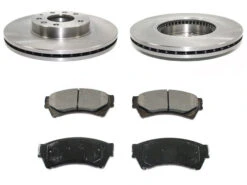 DuraGo - Front Ceramic Brake Pads And Rotor Kit - 2006 - 2012 Ford Fusion - BK7098816