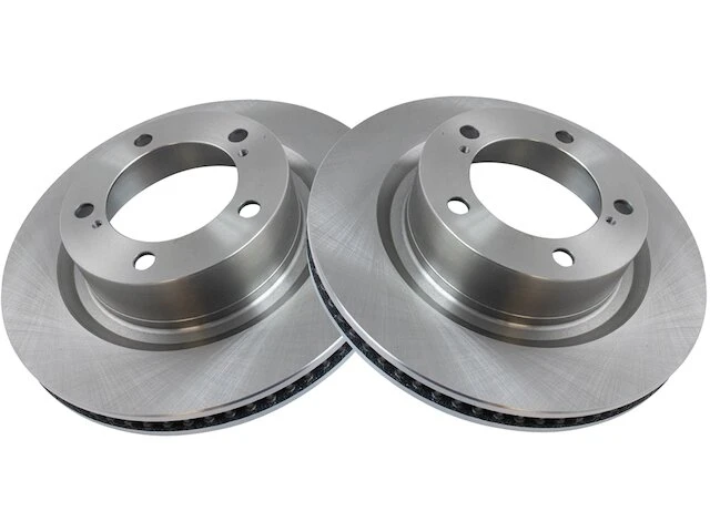 TRQ - Front Vented Brake Rotor Set Of 2 - 5 Lug - 2007 - 2020 Toyota Tundra - BRA77956 1 TRQ - Front Vented Brake Rotor Set Of 2 - 5 Lug - 2007 - 2020 Toyota Tundra - BRA77956