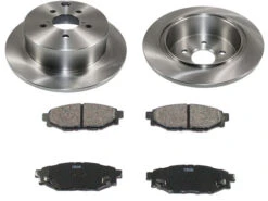 DuraGo - Rear Ceramic Brake Pads And Rotor Kit - 2014 - 2018 Subaru Forester 2.5L H4 - BK7149816