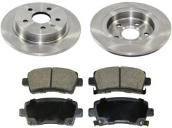 DuraGo - Rear Ceramic Brake Pad And Rotor Kit - 2013 - 2016 Chevrolet Malibu - BK7139316
