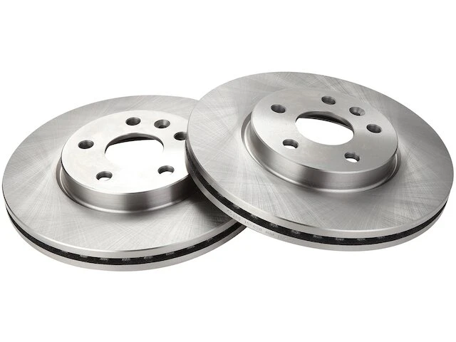 TRQ - Front Vented Brake Rotor - Set Of 2 - 5 Lug - 2011 - 2019 Chevrolet Cruze - BRA78231 1 TRQ - Front Vented Brake Rotor - Set Of 2 - 5 Lug - 2011 - 2019 Chevrolet Cruze - BRA78231