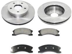 DuraGo - Front Ceramic Brake Pads And Rotor Kit - 1999 - 2004 Jeep Grand Cherokee - BK7019926