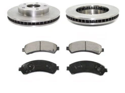 DuraGo - Front Ceramic Brake Pad And Rotor Kit - 1997 - 2005 Chevrolet Blazer - BK7102916