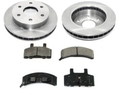 DuraGo - Front Ceramic Brake Pad And Rotor Kit - 1988 - 1999 Chevrolet K1500 Extended Cab Pickup - BK7036116