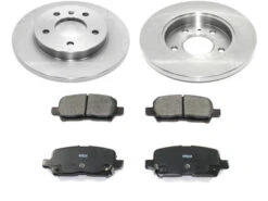 DuraGo - Rear Ceramic Brake Pads And Rotor Kit - 2004 - 2008 Pontiac Grand Prix - BK7105716