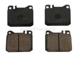 Akebono Euro EUR1072 Brake Pad Set; Front - Mercedes | 0054204520