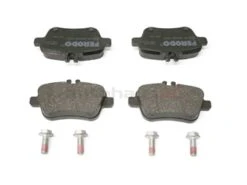 Ferodo 0084202320, FDB4163 Brake Pad Set; Rear - Mercedes