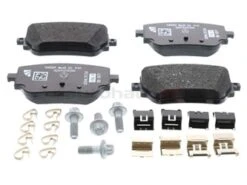 Genuine Mercedes 0004207600, A0004207600 Brake Pad Set; Rear - Mercedes | 0004205603 0004205803