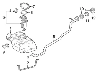 Genuine Mercedes 2464701194 Fuel Pump, Electric - Mercedes 1 Genuine Mercedes 2464701194 Fuel Pump, Electric - Mercedes