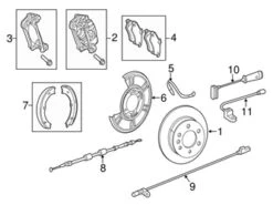 Genuine Mercedes 906540021764 ABS Wheel Speed Sensor; Rear Right - Mercedes | 9065400217